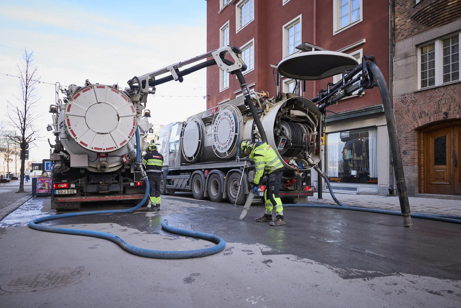 Slamsugning på stan BUCHEN